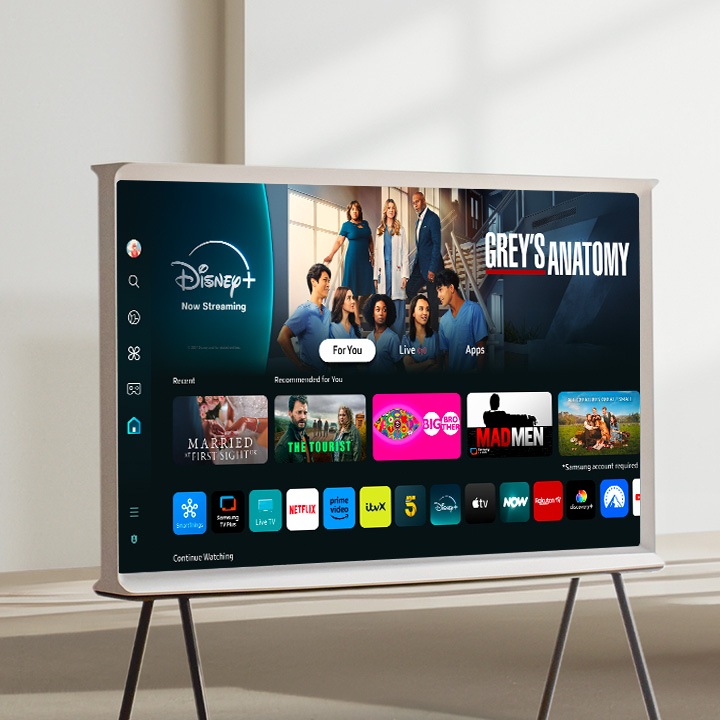 LS01D 43 Inch 2024 The Serif QLED 4K TV | Price & Reviews