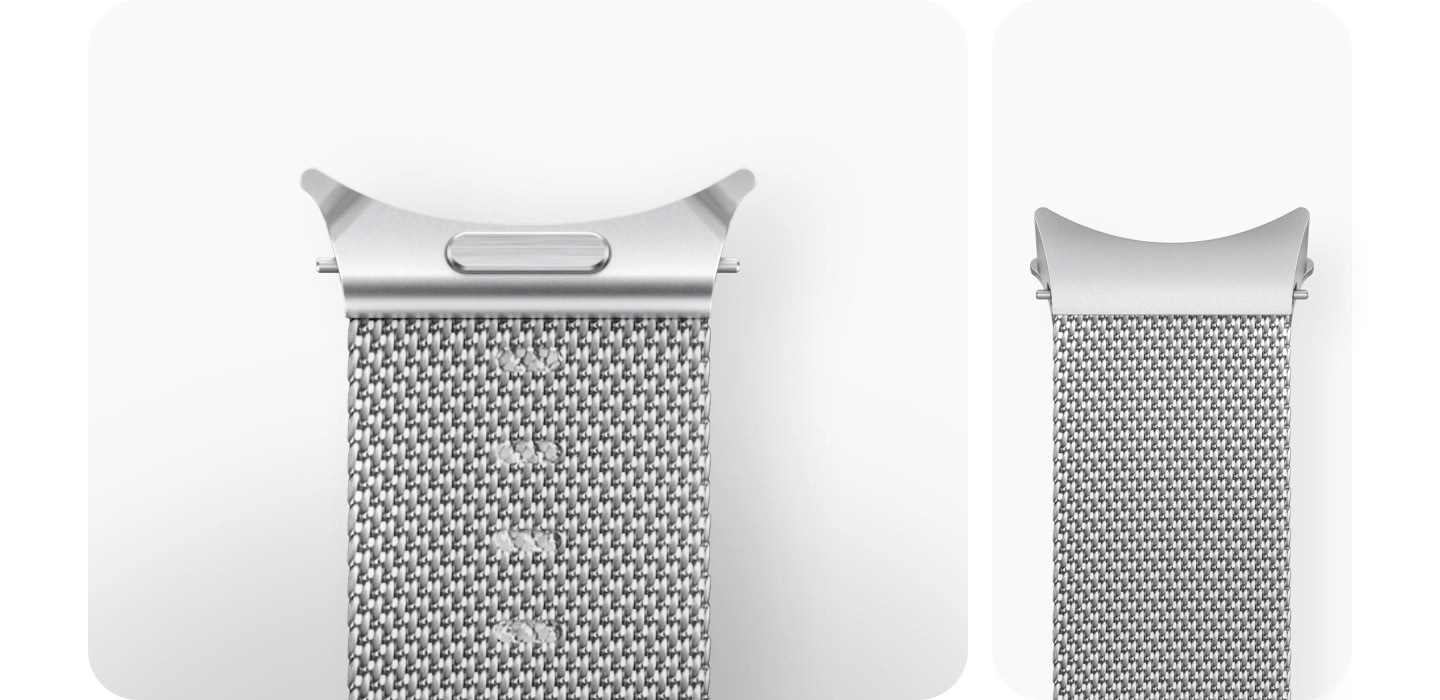 uk feature mobile accessories 542786922?$FB TYPE A JPG$ - Samsung Milanese Band (M/L) for Galaxy Watch 7