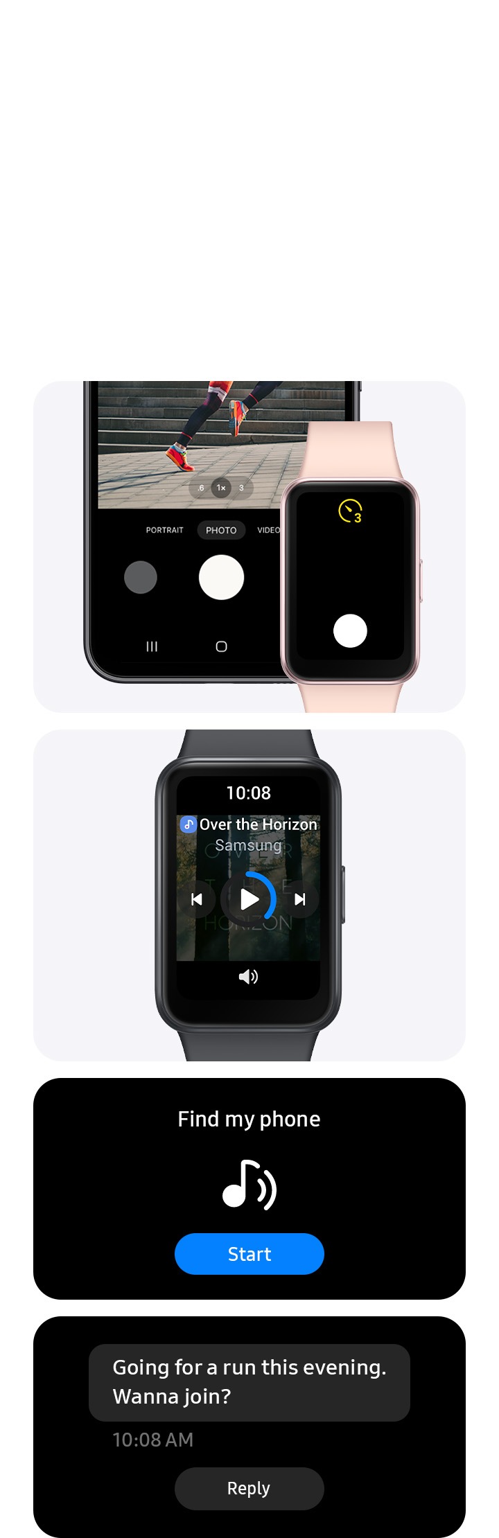 Galaxy Fit3 Bluetooth 40mm