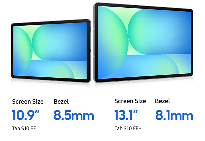 Galaxy Tab S10 FE 10.9” 5G Tablet | Specs | Samsung UK