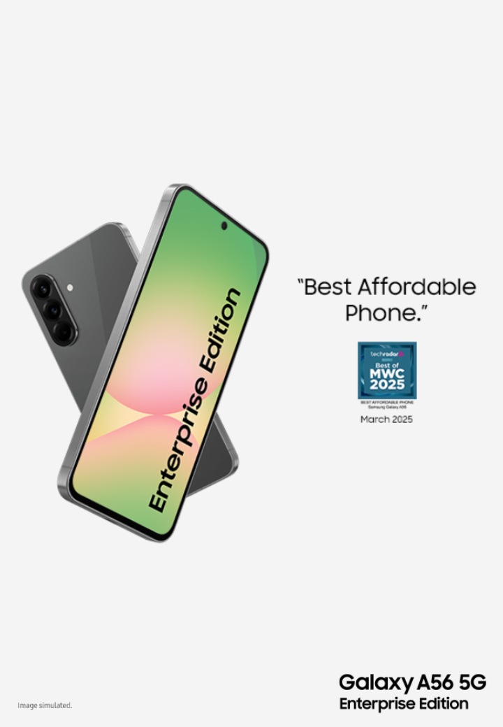 Samsung Galaxy A56 5G Enterprise Edition | Samsung Business UK