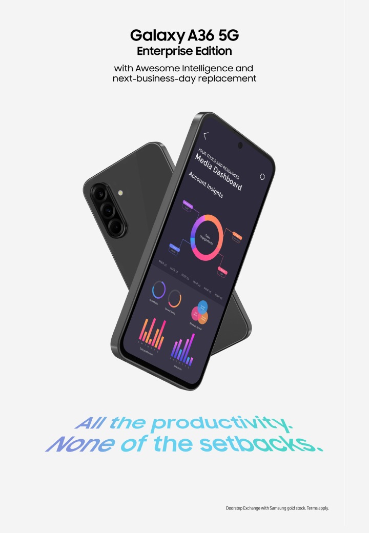 Samsung Galaxy A36 5G Enterprise Edition | Samsung Business UK