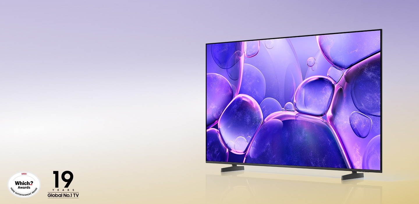 U8000F with a vivid and multi colored design displayed.