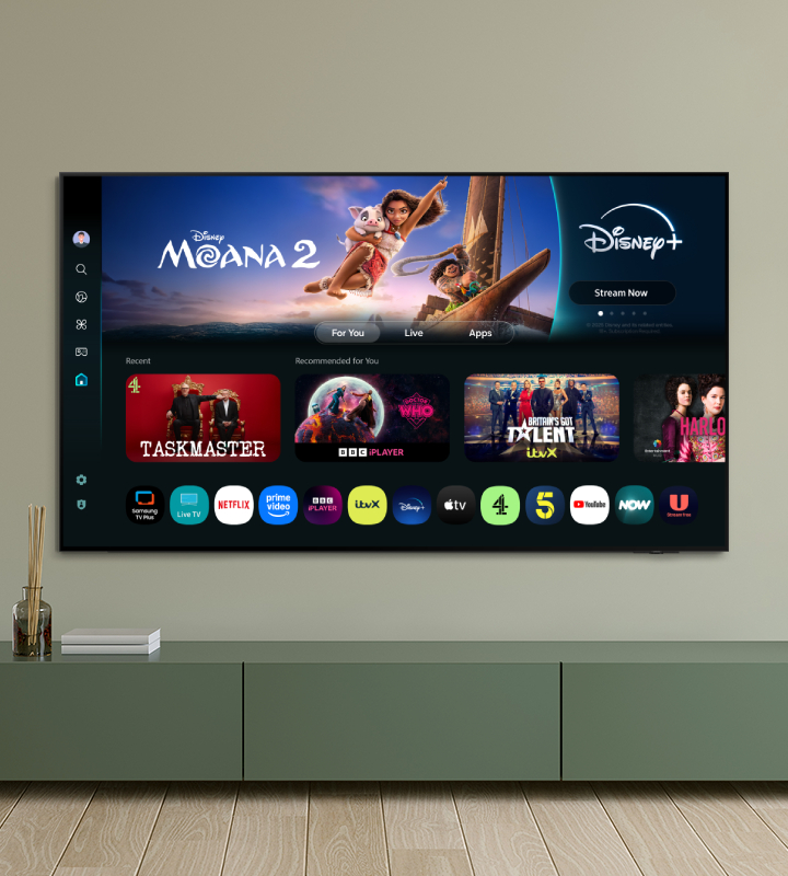 2025 U8020F 75 inch 4K Crystal UHD Smart TV Samsung UK