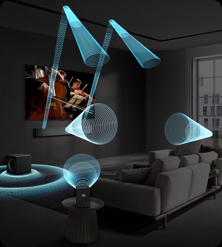 2025 QS750F Q Series Wireless Soundbar Samsung UK