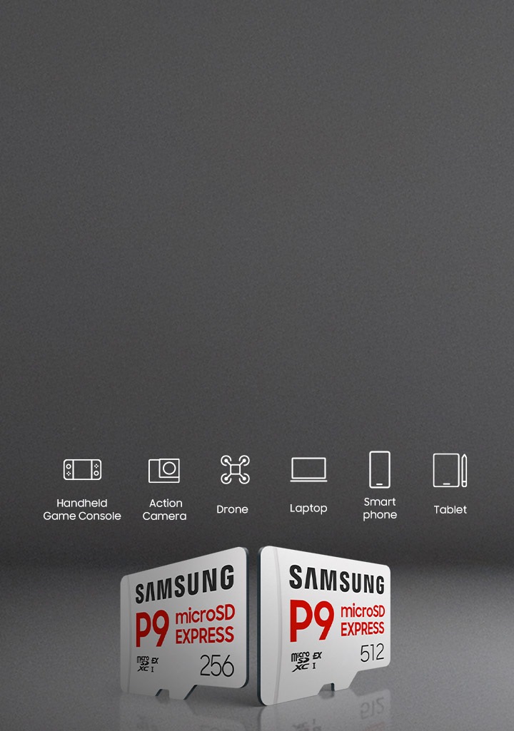 MicroSD Express Card P9 Express 256GB MB-MK256T | Samsung UK