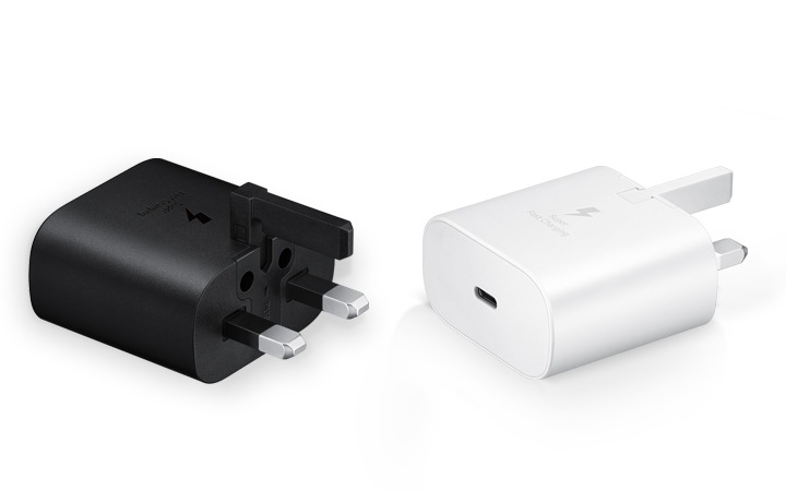 adaptateur usb c 25W chargeur rapide Samsung Zwart - chargeur usb c Samsung  S22 Ultra | bol.