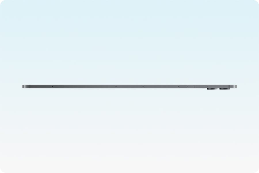 Samsung Galaxy Tab S12 Ultra showing its thin profile and display
