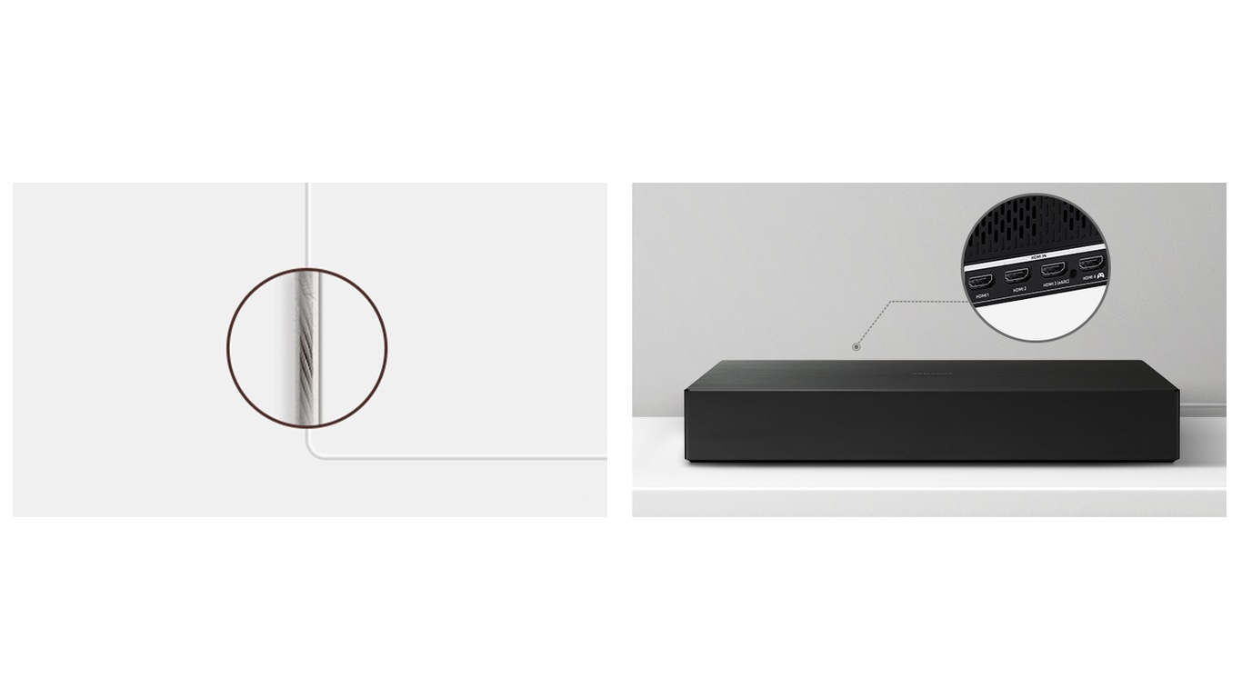 Keep your view on point without messy cables getting in the way