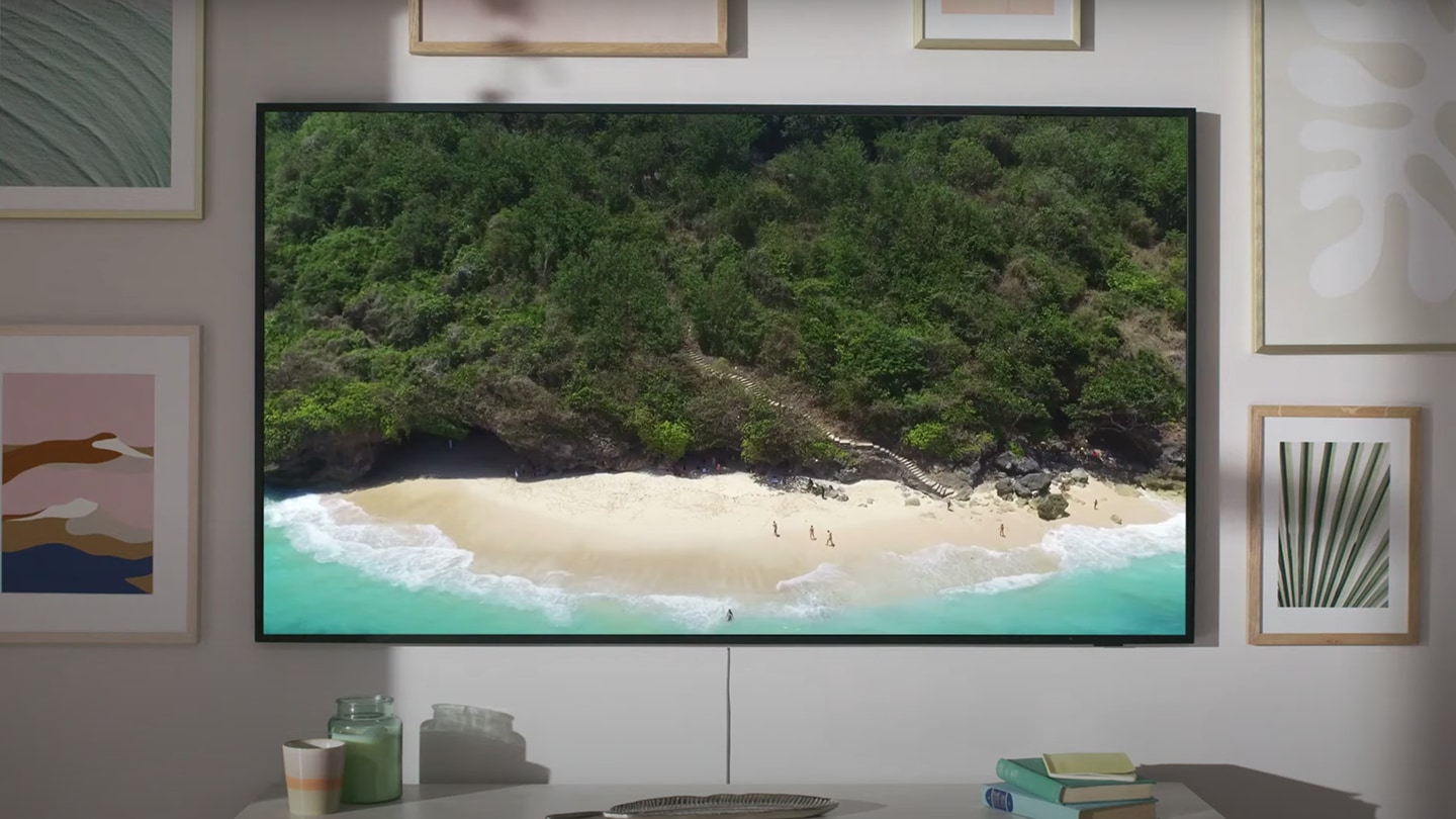 نقدم لكم إطار 2021 QLED 4K HDR