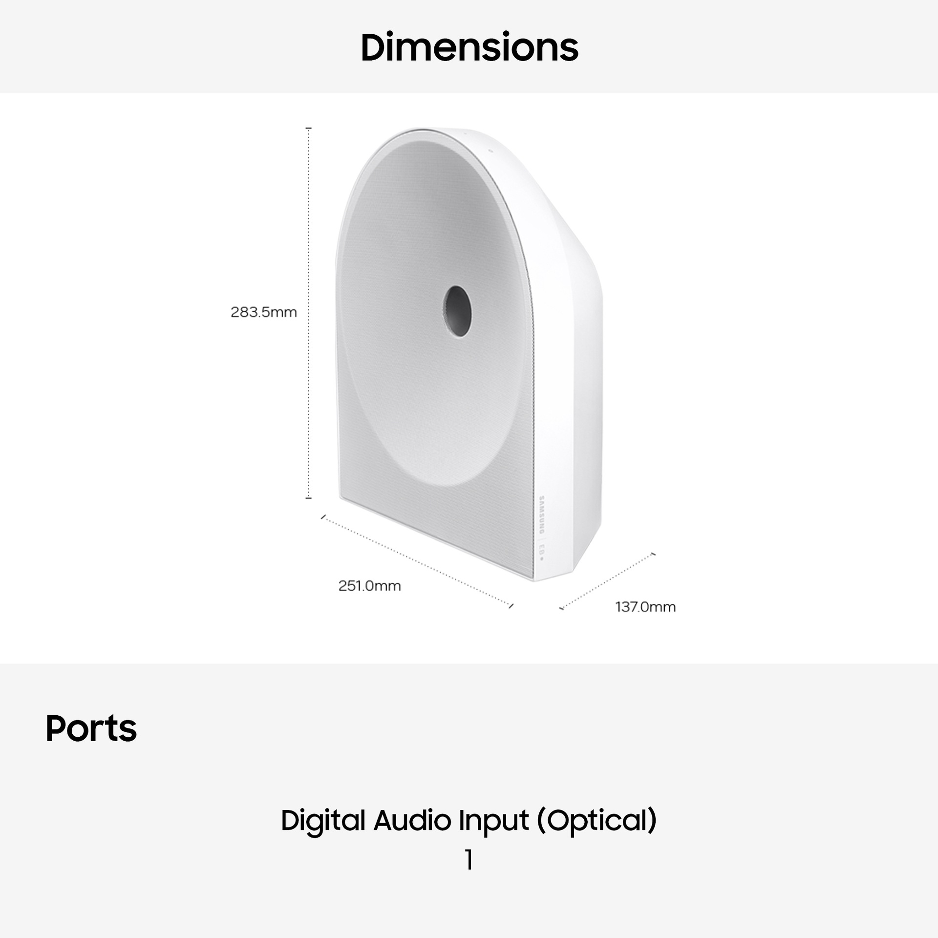 Music Studio 5 LS51H WiFi-Bluetooth Wireless Speaker (2026) White