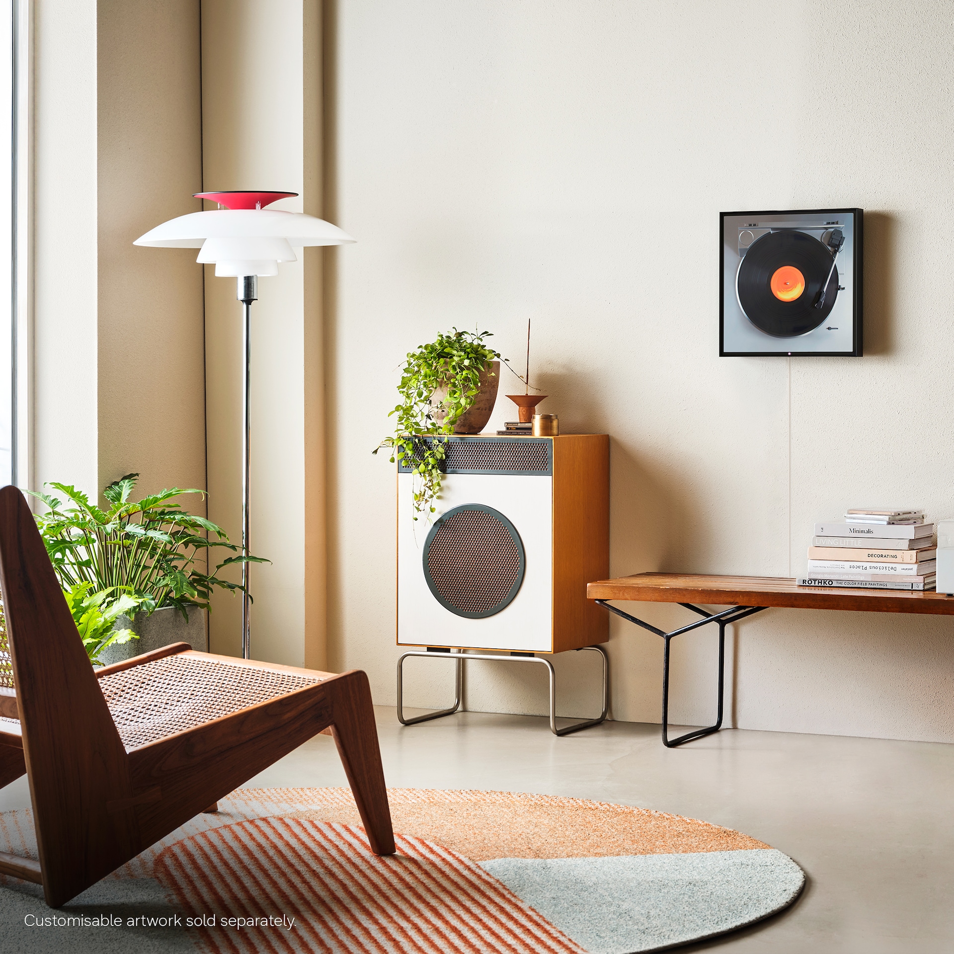 Music Frame HW-LS60D Wireless Smart Speaker (2024) Black