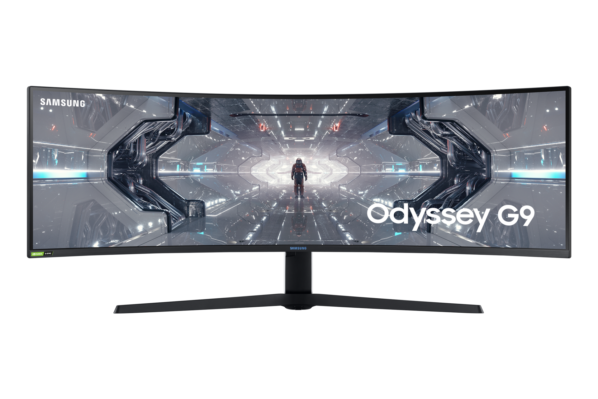 Buy 49 Inch G95t Qhd Curved Gaming Monitor Samsung Uk