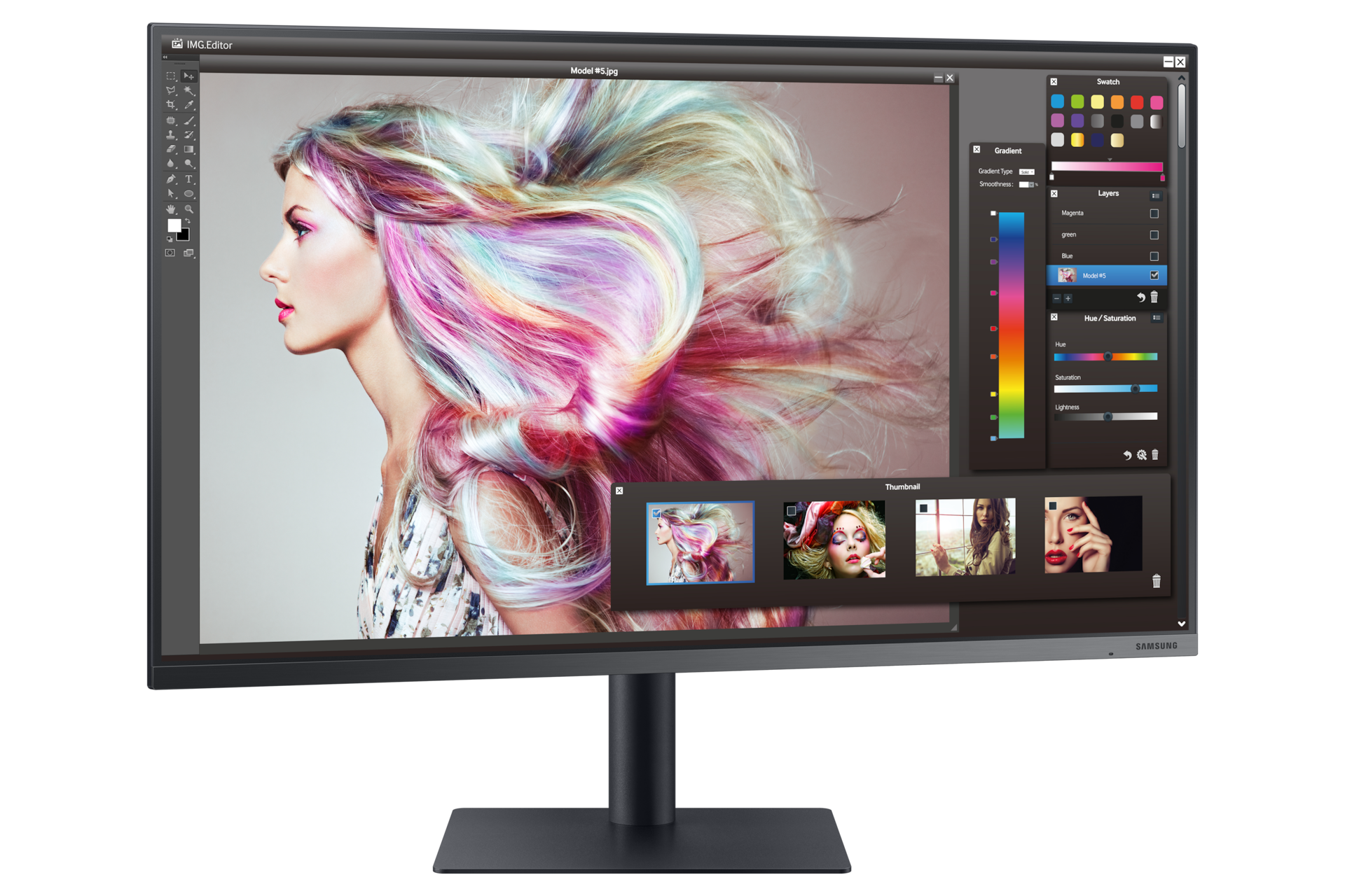 32 Tu87f High Resolution Monitor With Thunderbolt 3