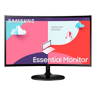 MONITOR 34″ SAMSUNG (S34A650UB) CURVO 2K 1440P 5MS/100Hz