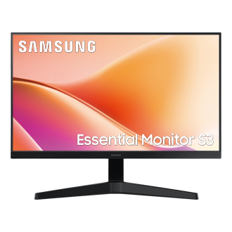 24" S33GF Full HD Monitor Front2 Black 
