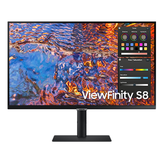 SAMSUNG 32 Class ViewFinity 4K UHD Monitor - LU32J590UQNXZA