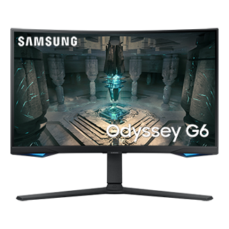 Smart Monitor Gaming Curvo Samsung Odyssey G6 S27BG650EU 27'/ QHD/ 1ms/  240Hz/ VA/ Smart TV/ Multimedia/ Negro