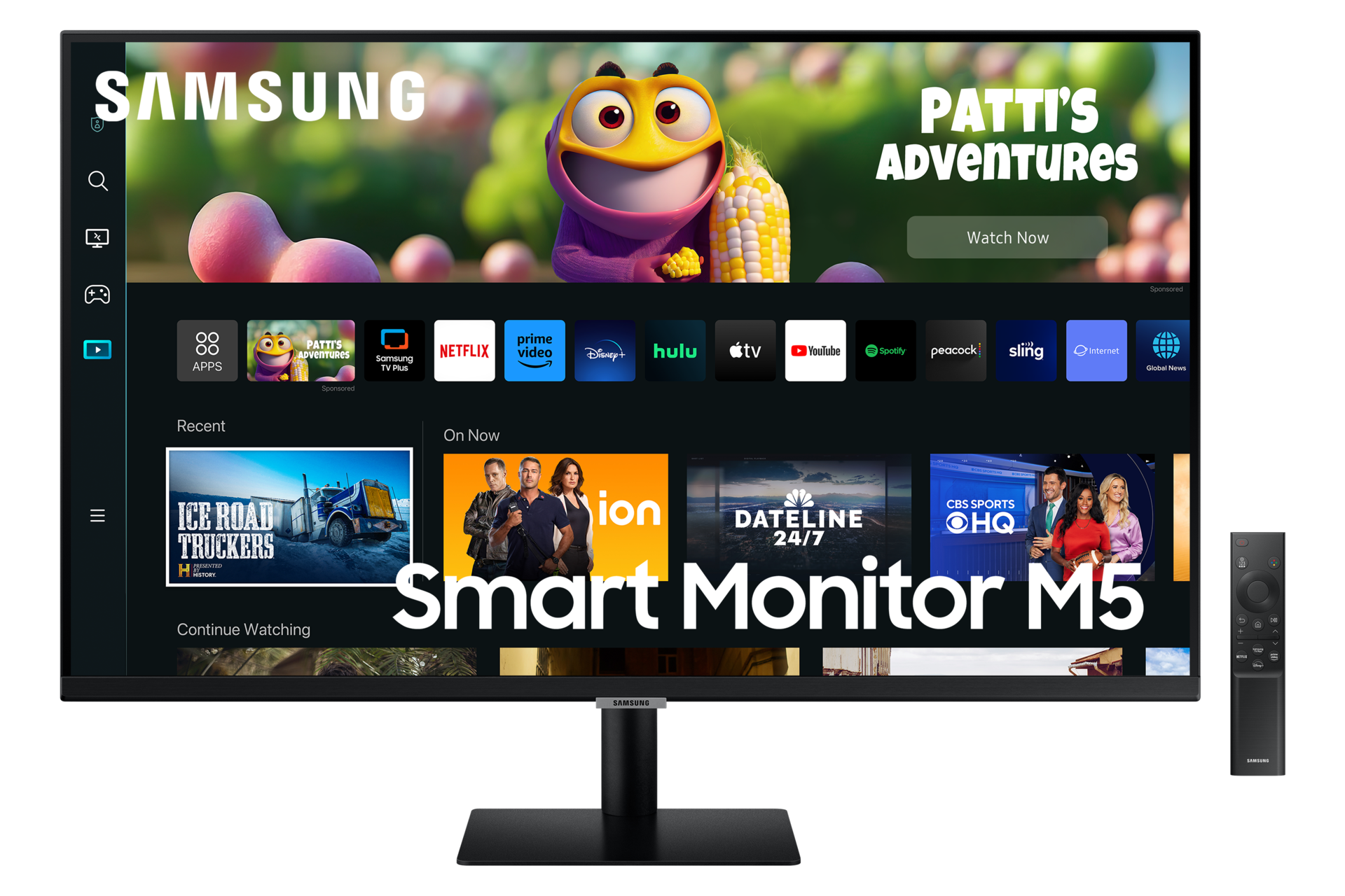 Samsung Smart Monitor M5 - 27 pouces - Moniteur - LS27CM500EUXEN