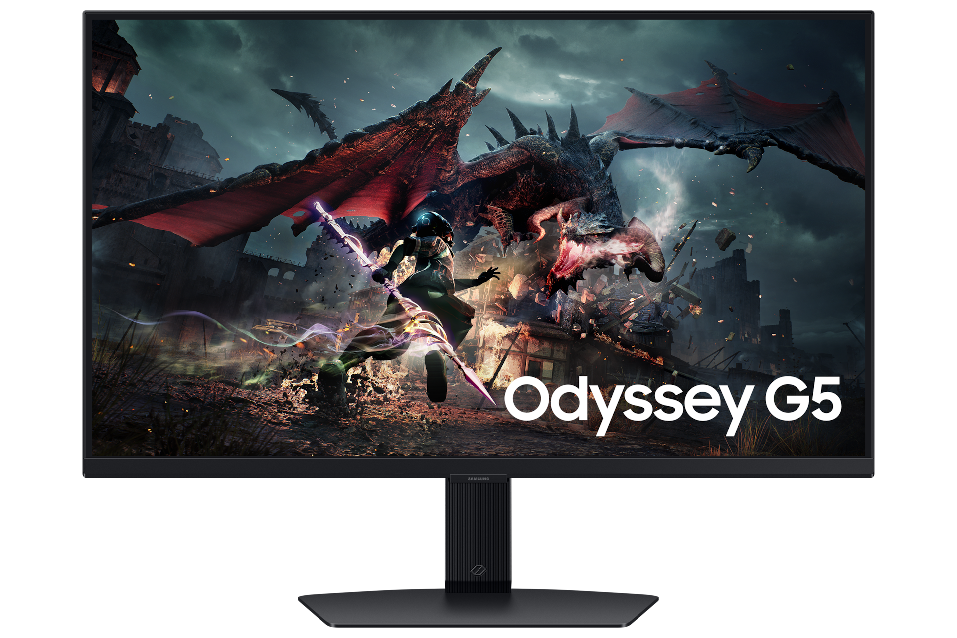 27 Inch Odyssey G5 QHD 180Hz Gaming Monitor | Samsung UK