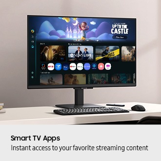 27" Smart Monitor M5 M50F FHD Black