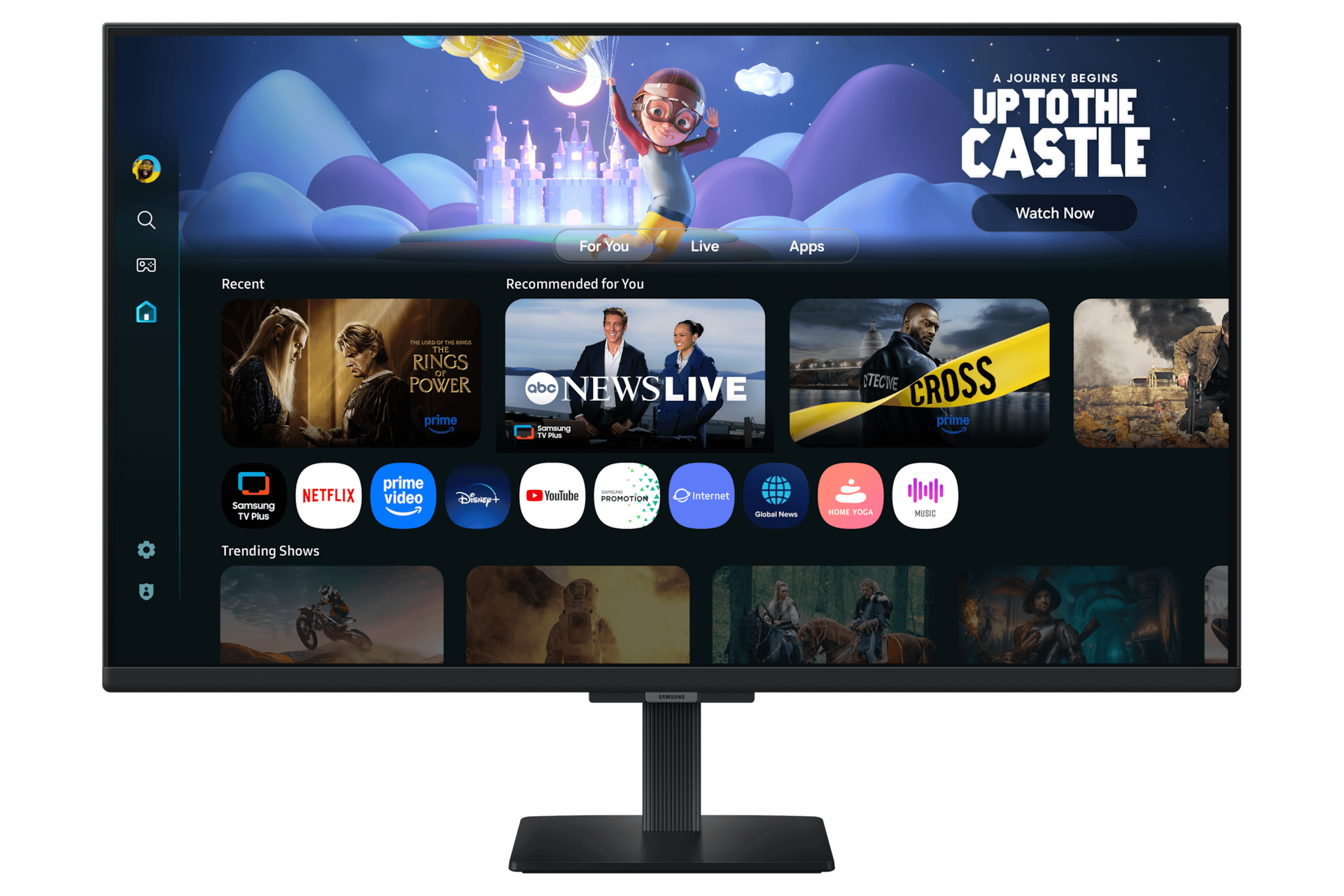 32" Smart Monitor M5 M50F FHD Black