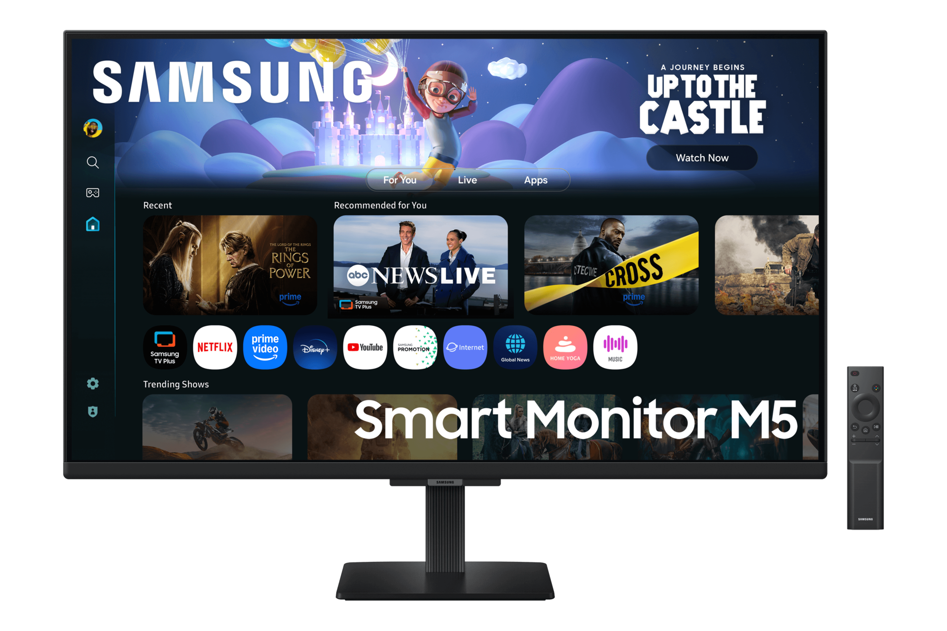 32" Smart Monitor M5 M50F FHD Black
