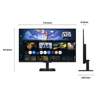 [32" Smár~t Móñ~ítór~ M5 M50F F~HD Bl~áck]