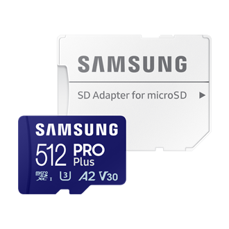 Samsung Pro Plus 512 GB microSDXC Memory Card MB-MD512SA/AM - Best Buy