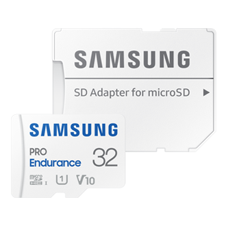 MicroSDHC PRO Endurance Memory Card w Adapter 32GB Memory & Storage -  MB-MJ32GA/AM