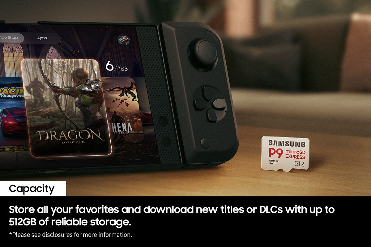 microSD Express Card P9 Express White