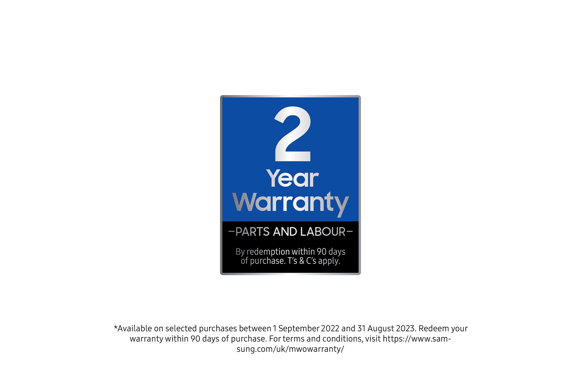 warranty logo 2 year