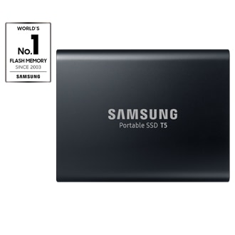 Disque Dur Externe T5 Portable 2To SSD Samsung (MU-PA2T0B/EU