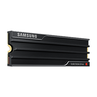 9100 PRO with Heatsink, PCIe 5.0, NVMe M.2 SSD L-Perspective Black 