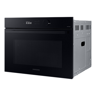 Samsung Bespoke Series 5 Black Glass Compact Oven Nq5B5763Dbk | Samsung Uk