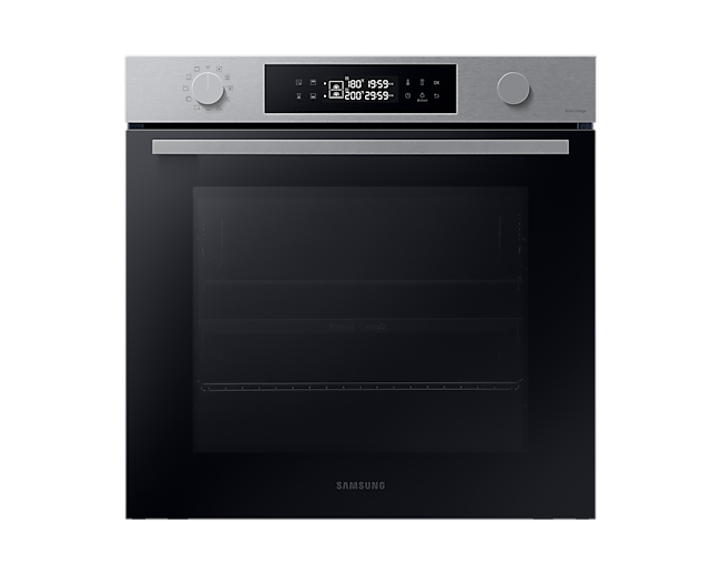 A Samsung Series 4 Dual Cook Smart Oven on a white background.