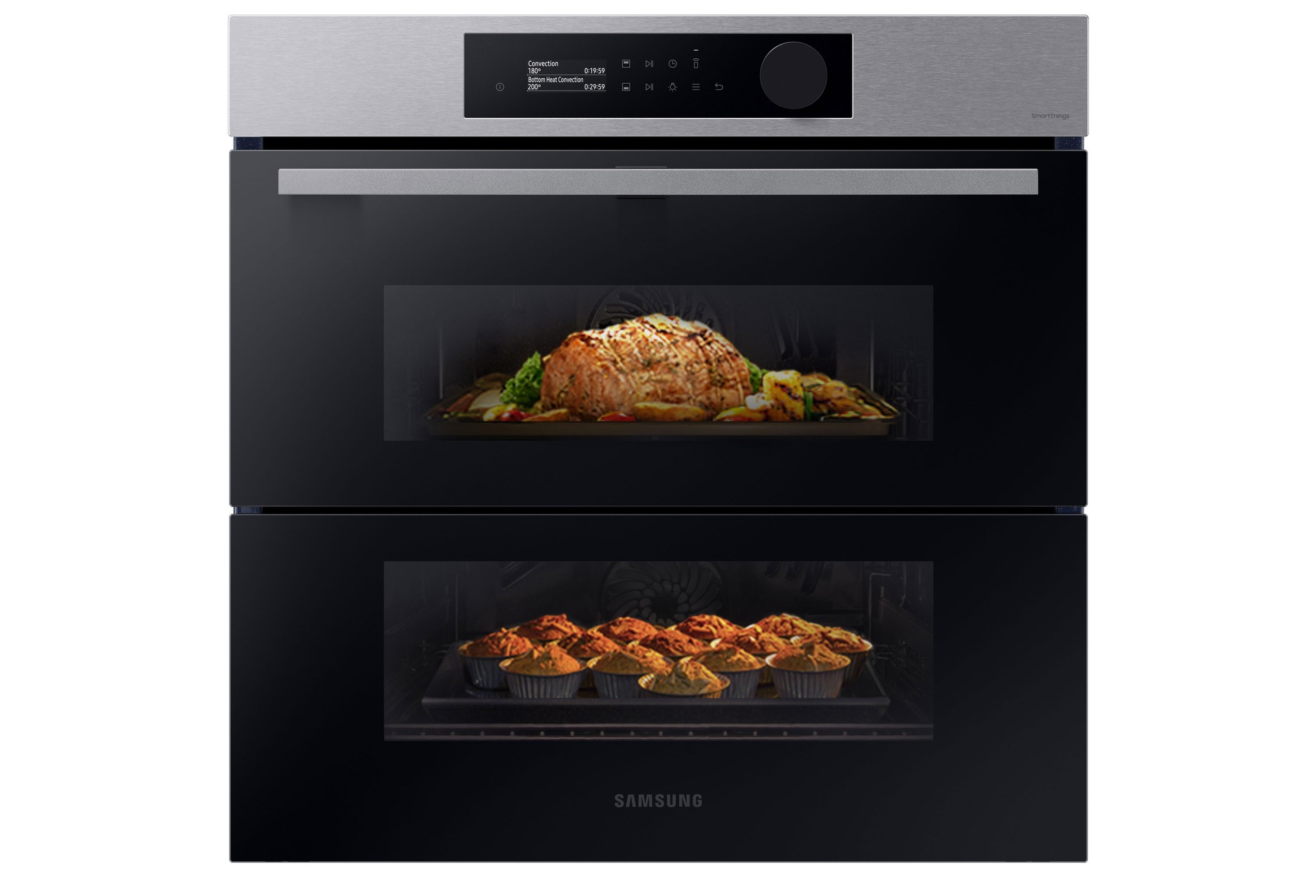 Four Samsung Dual Cook Flex NV7B5755SAK Série 5 60 cm Onyx Black