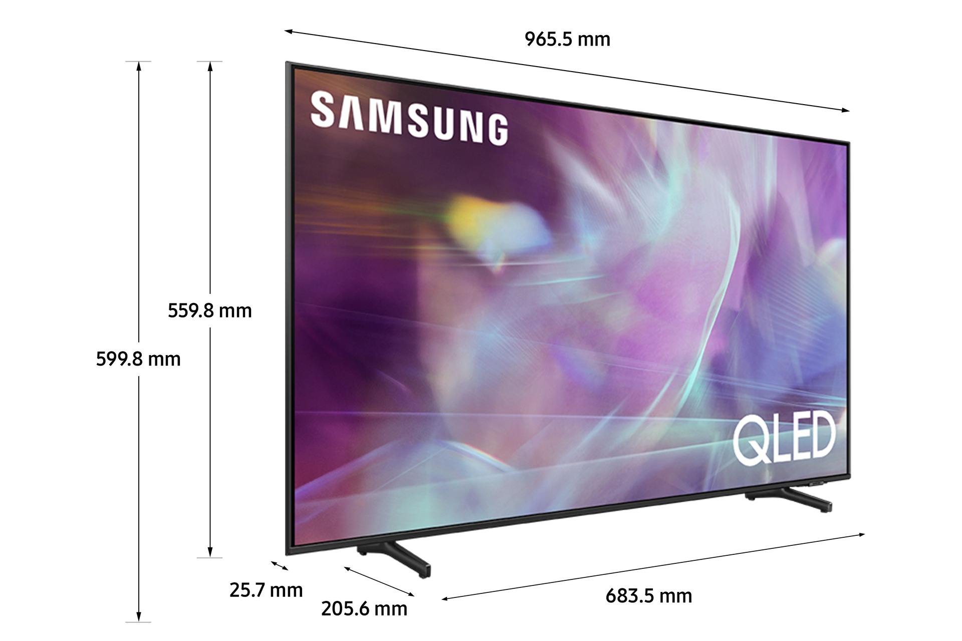 Buy 43 Q65a 4k Qled Tv Hdr10 Smart Tv Samsung Uk