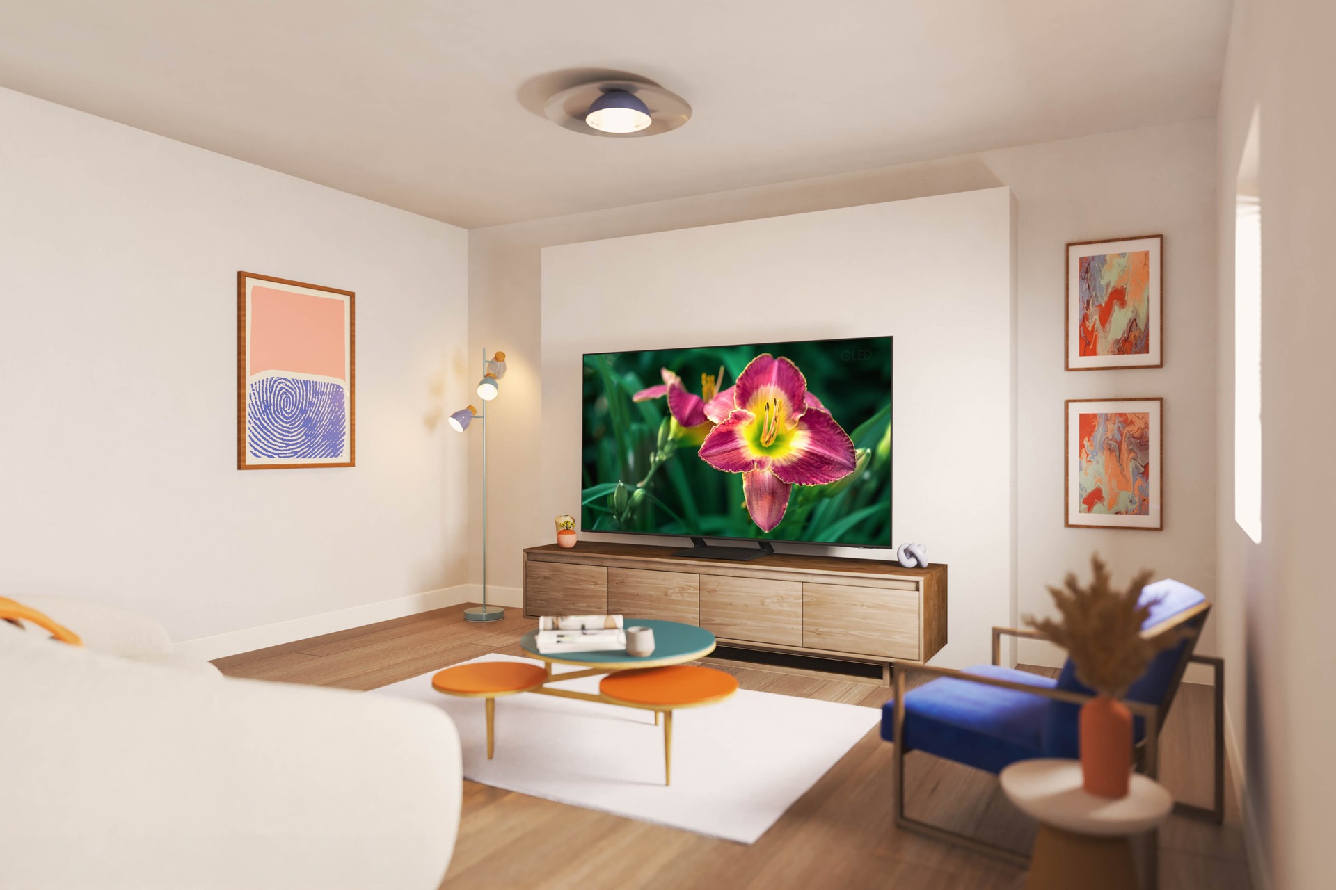 [QLÉD~ Q70C TV~ Stáñ~d Ímá~gé íS~íté (J~PÉG)]