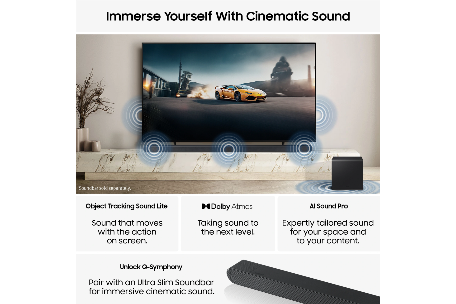 83" OLED S85F 4K Vision AI Smart TV (2025) Graphite