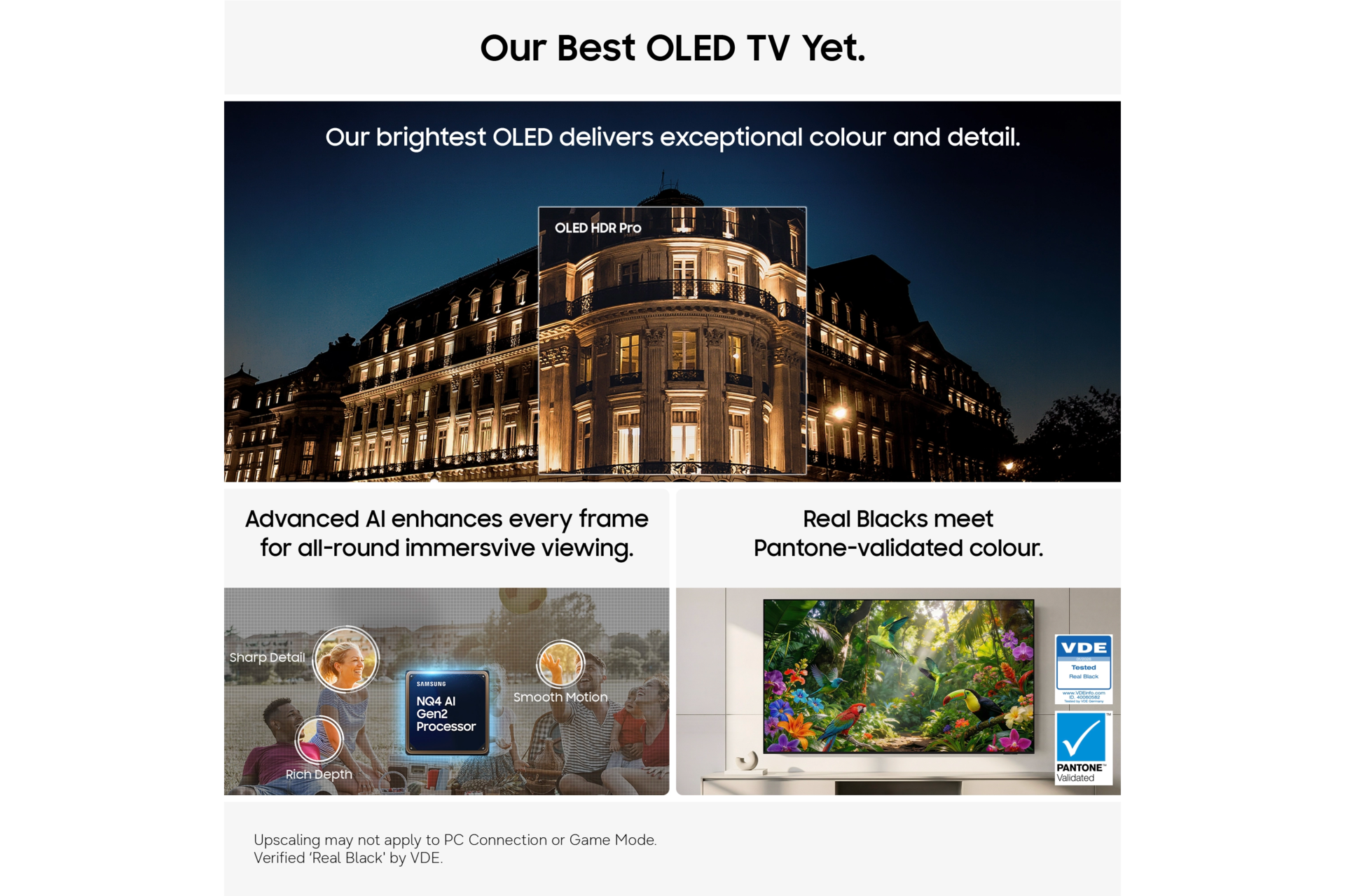 83" OLED S99H 4K Samsung Vision AI Smart TV Silver