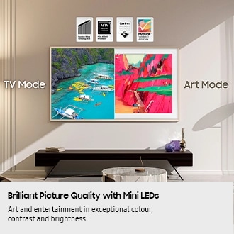 85" The Frame Pro Neo QLED 4K Vision AI Smart TV (2025) Black