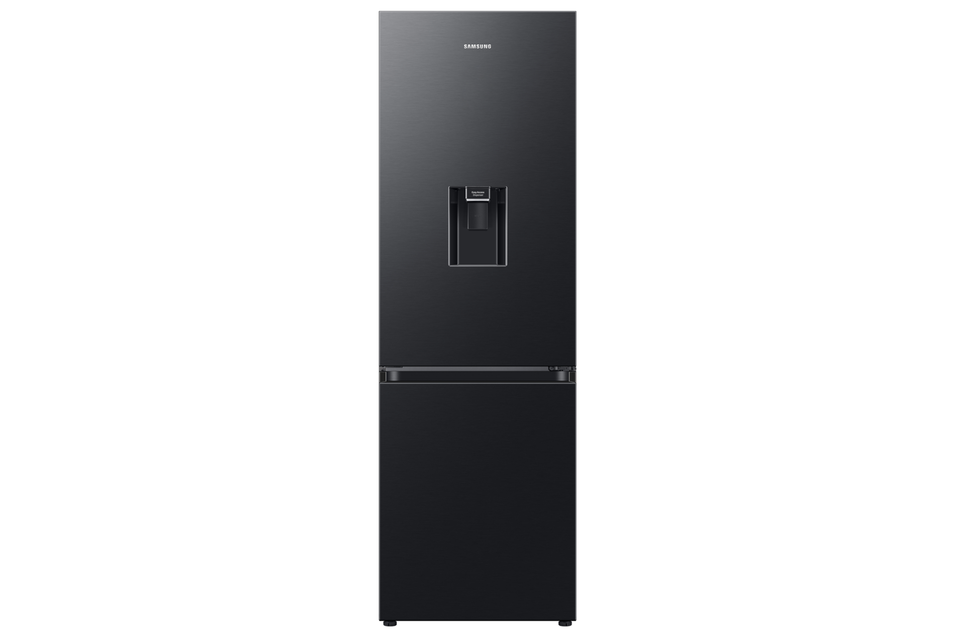 Samsung black glass on sale fridge freezer