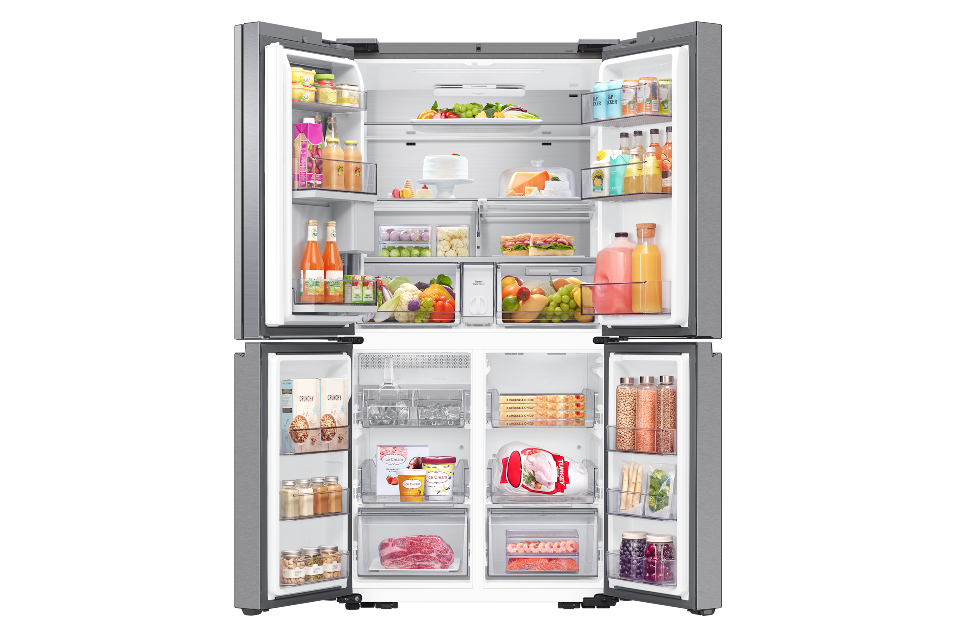 front-open-with-food Silver