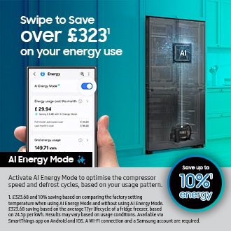 Bespoke AI Side-By-Side Refrigerator Series 7 SpaceMax™ 578L Black