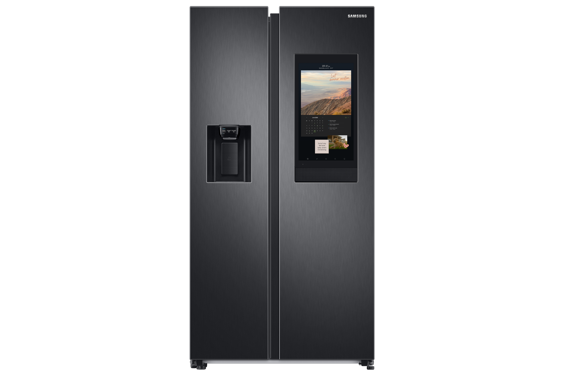 SAMSUNG RS6HA8891SL/EU American Style Freezer with SmartThings Aluminium Silver