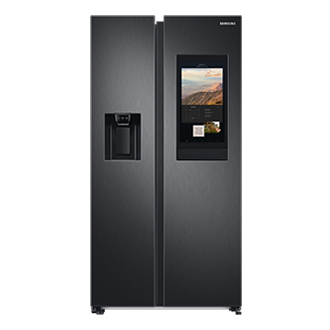 Empire French Door Fridge Freezer (Black)