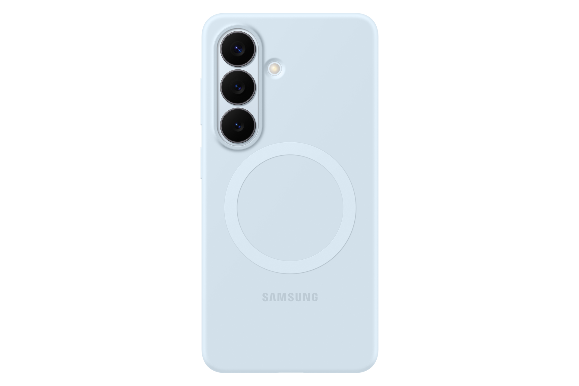 Image of Samsung Silicone Magnet Case for Galaxy S26 Light Blue EF-ES942CLEGWW Light Blue