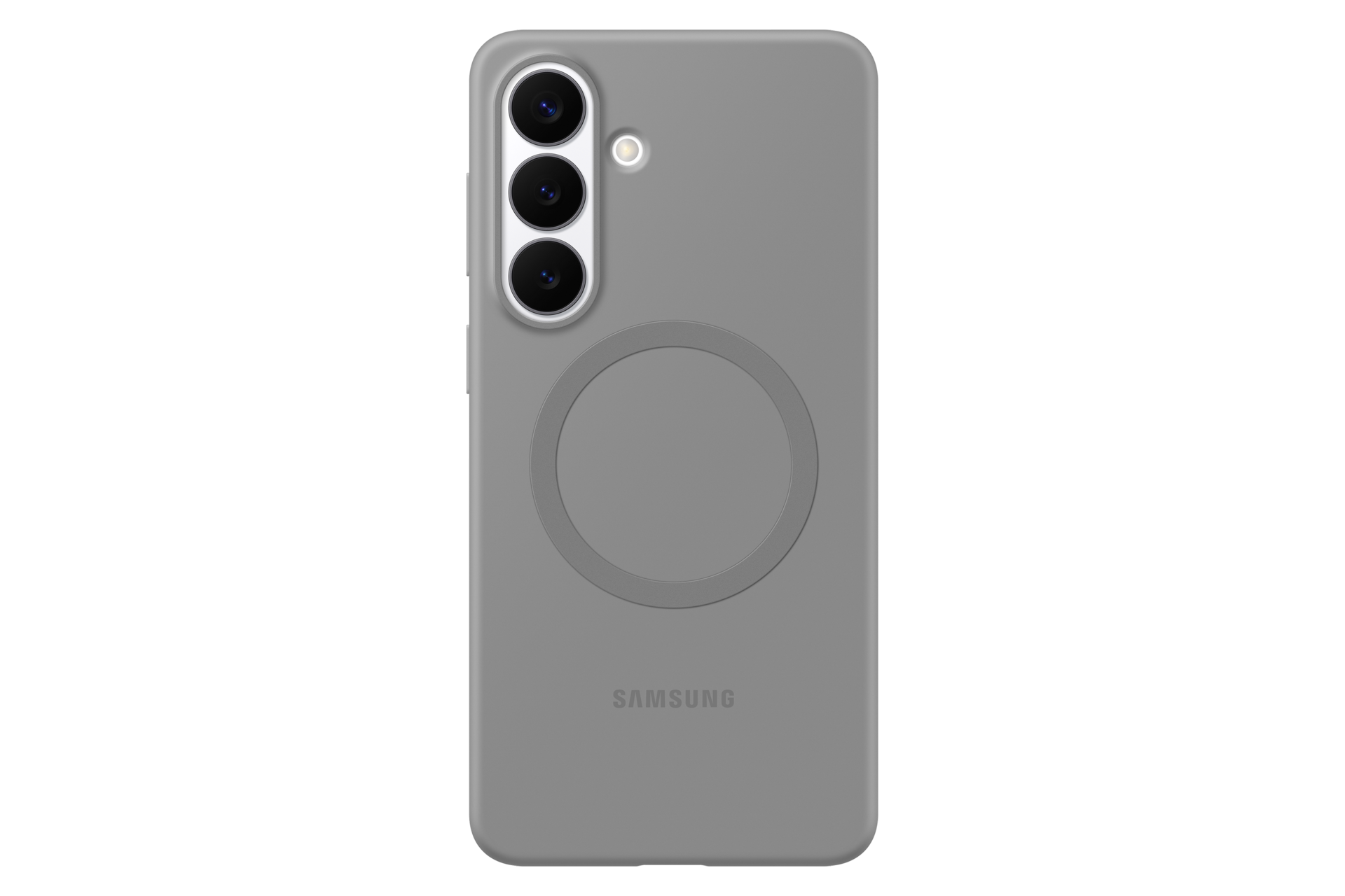 Samsung Grey Silicone Magnet Case For Galaxy S26+