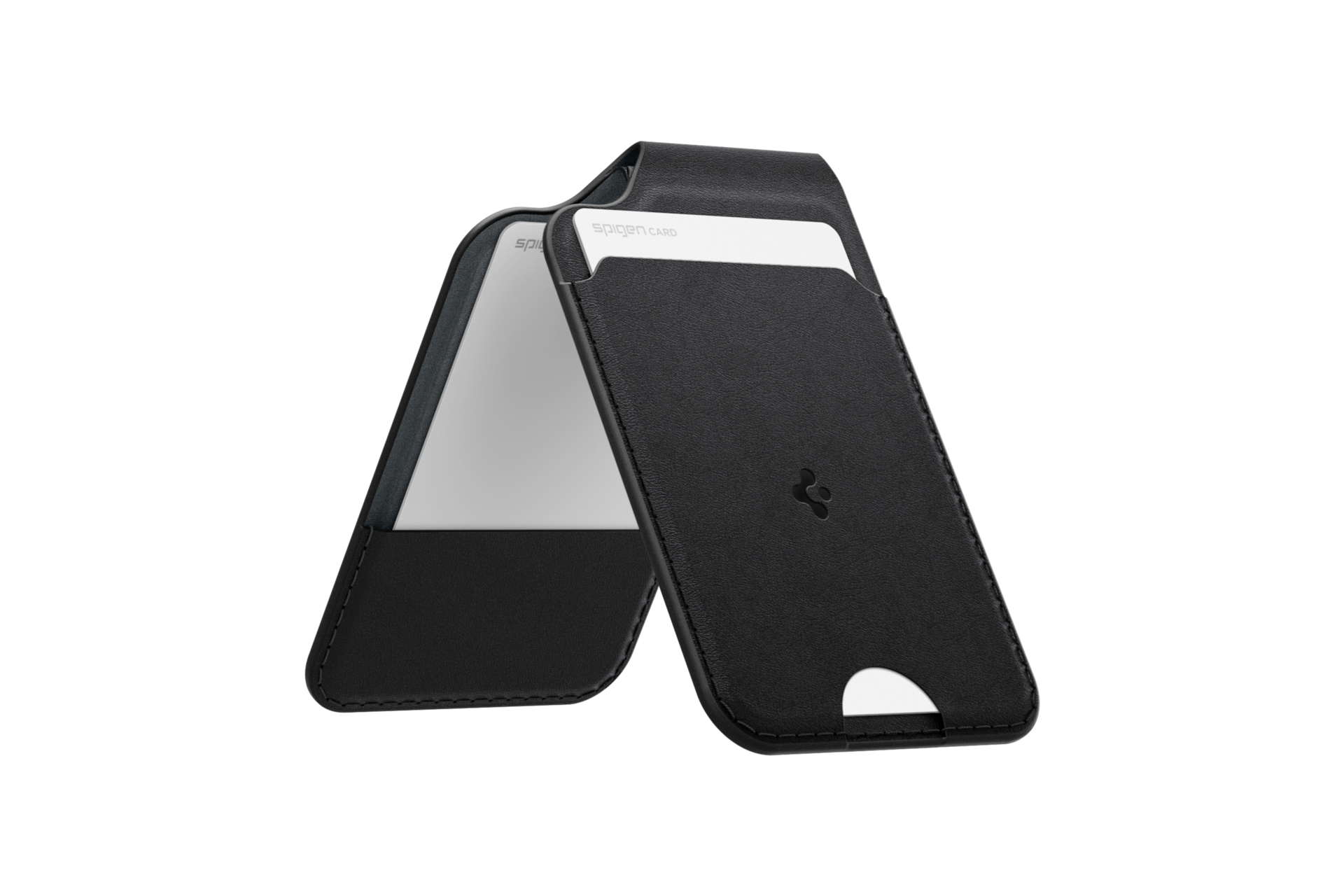 Spigen Valentinus S standing wallet for Galaxy Set Black 